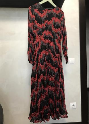 Плвтье  миди  плиссе