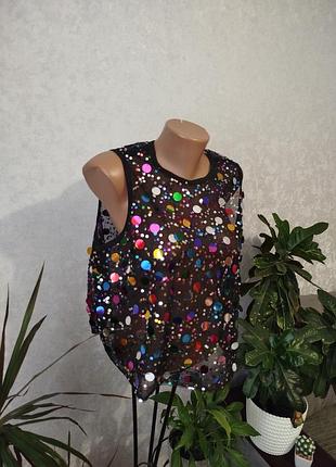 Праздничная блузка, футболка р1xl