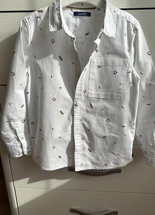 Сорочка не zara з скейтом навушниками