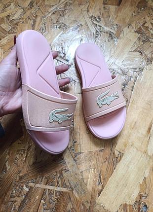 Шлепанцы lacoste