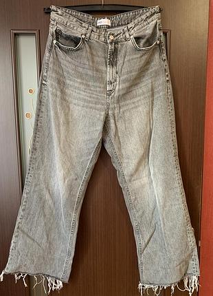 Брендові широкі джинси zara