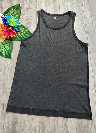 Серая майка cos