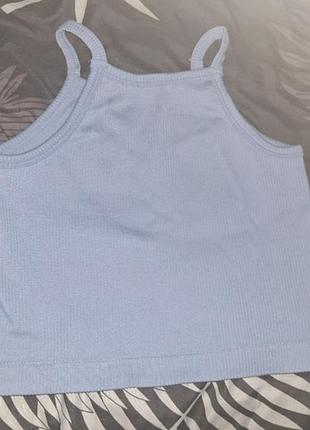 Жіночий топ короткий в рубчик