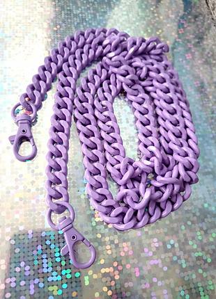 Нова металева  ручка цепочка для сумки✨120 см.