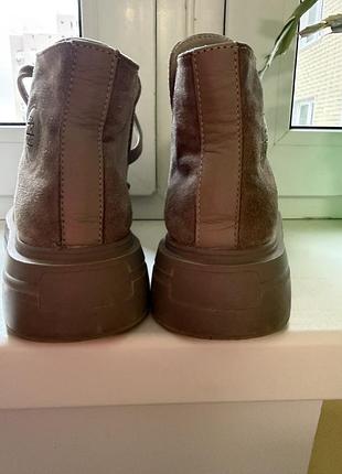 Черевики на дівчинку замша 3