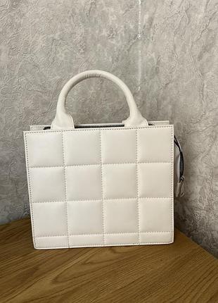 Сумка з квадратним тисненням