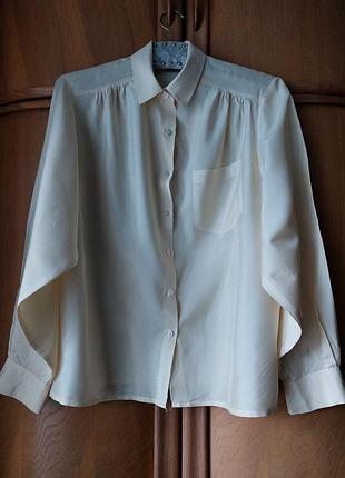 Шовкова блуза рубашка canda