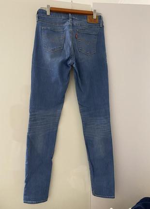 Джинсы levi's skinny 711 w28l322 фото