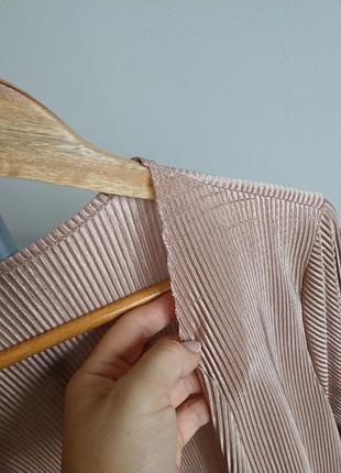 Кардиган плиссе беж 3