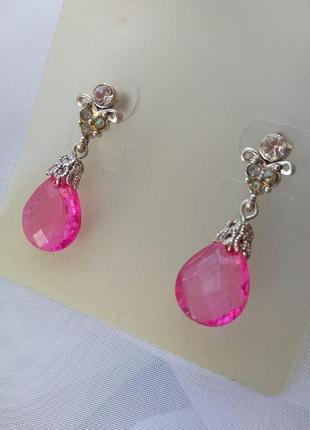 Винтажные серьги чехия