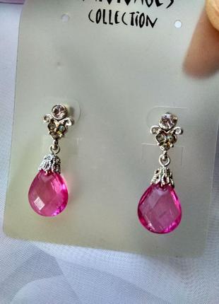 Винтажные серьги чехия