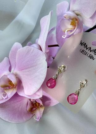 Винтажные серьги чехия