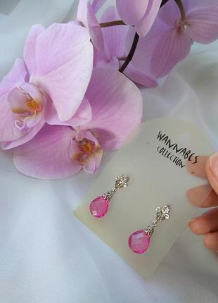 Винтажные серьги чехия