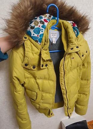 Tommy hilfiher пуховик, куртка зимова