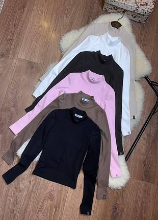 Теплый гольф на девочку