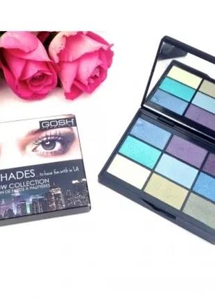 Палітра тіней gosh 9 shades – 002 to have fun in la