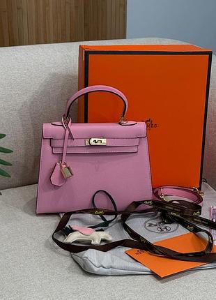 Женская кожаная сумка хермес