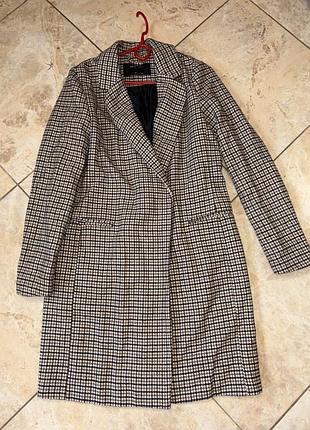 Пальто жіноче гусина лапка