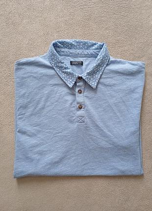 Брендова футболка поло sandstone