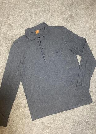 Чоловічий лонгслив hugo boss бавовна