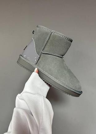 Чоловічі кросівки ugg classic mini cool grey lacquer