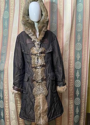 Тепле пальто британського бренду biba