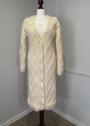 Вовняний   мохеровий кардиган бренд