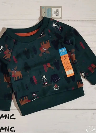 Теплий світшот primark 😍
60% бавовна
40% поліестер

розмір: 3-6 міс.(68 см)
6-9 міс.(74 см)