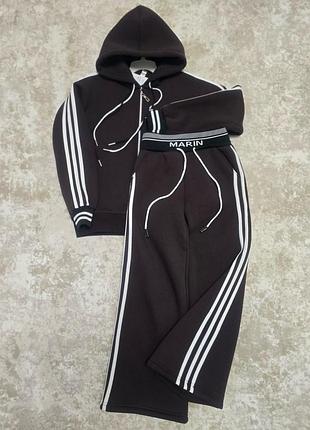 Теплий костюм на флісі для дівчат