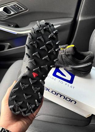 Salomon speedcross 4 black silver 8