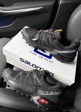Salomon speedcross 4 black silver 7