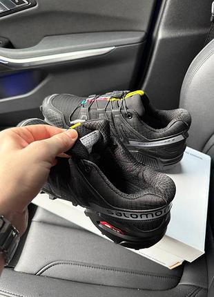Salomon speedcross 4 black silver 5