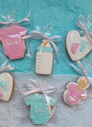 Пряники на гендер паті, ціни в описі