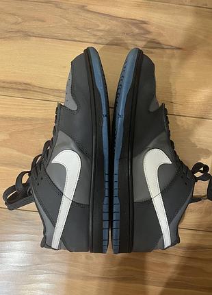Найки данк сіро-сині nike dunk gray and blue
