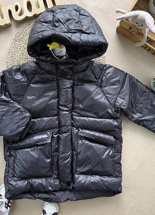 Куртка черная 104-128