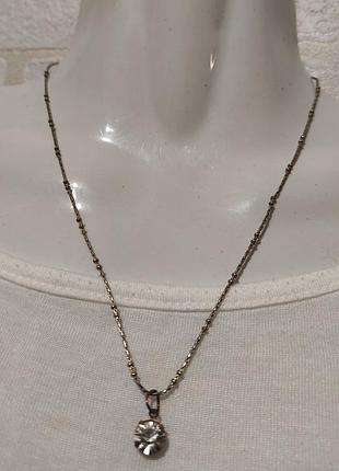 Кулон, підвіска, кольє з каменем на ланцюжку