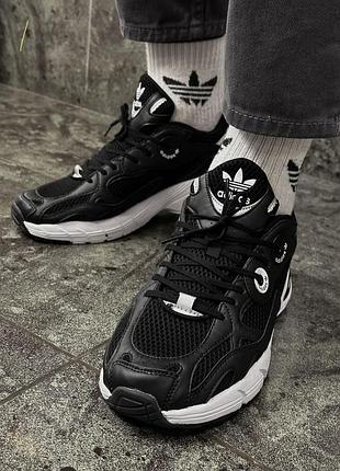 Кросівки adidas astir (black/white)
