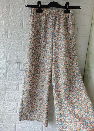 Красивые брюки палаццо на девочку