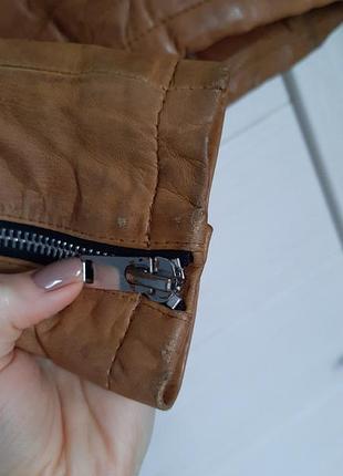 Шкіряна куртка косуха pull&bear m 9