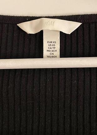 Кофта чорна h&m 3