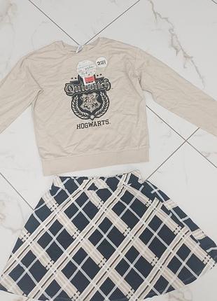 Новый костюм кофта юбка-юбка harry potter
