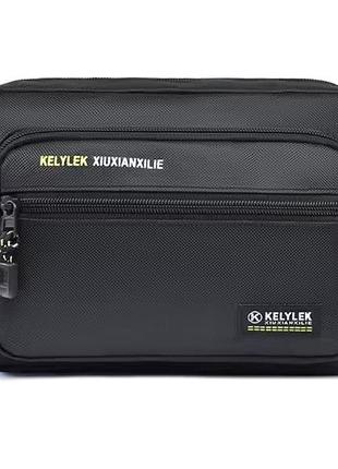 Сумка через плечо черного цвета