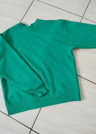 Свитшот хлопок зеленый