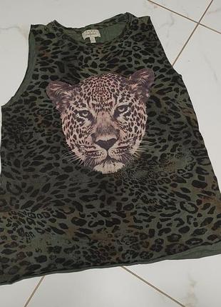 Майка футболка zara принт