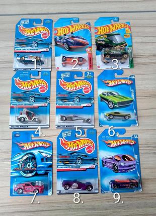 Колекційні машинки hot wheels