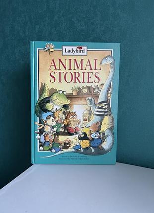 Книга дитяча англійською "ladybird animal stories" оповідання про тварин
