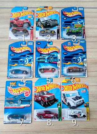 Колекційні машинки hot wheels