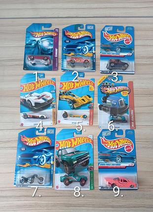 Колекційні машинки hot wheels