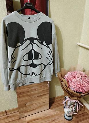Світшот на флісі mickey mouse розмір s