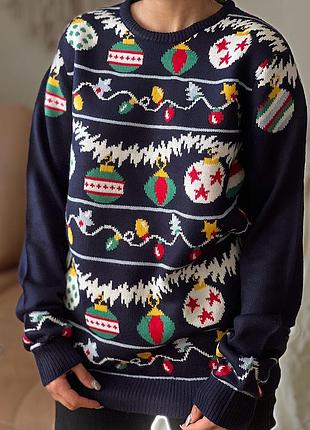 Ексклюзивний светр різдв"яний унісекс хл/ххл